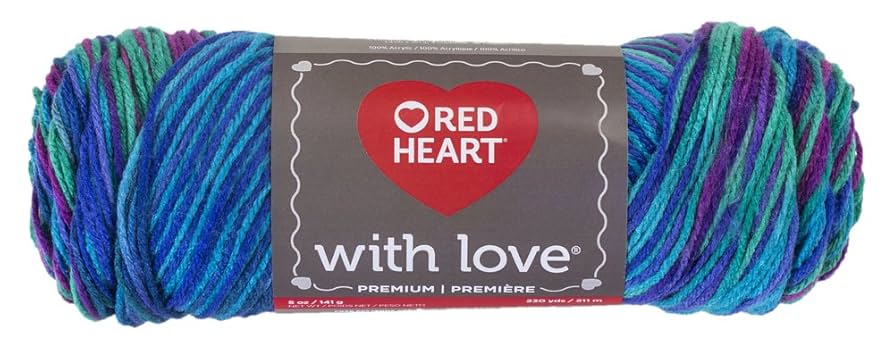 LOVE RAT（RED Ver.) Amazon.com: Red Heart Love Yarn, Print-Parade